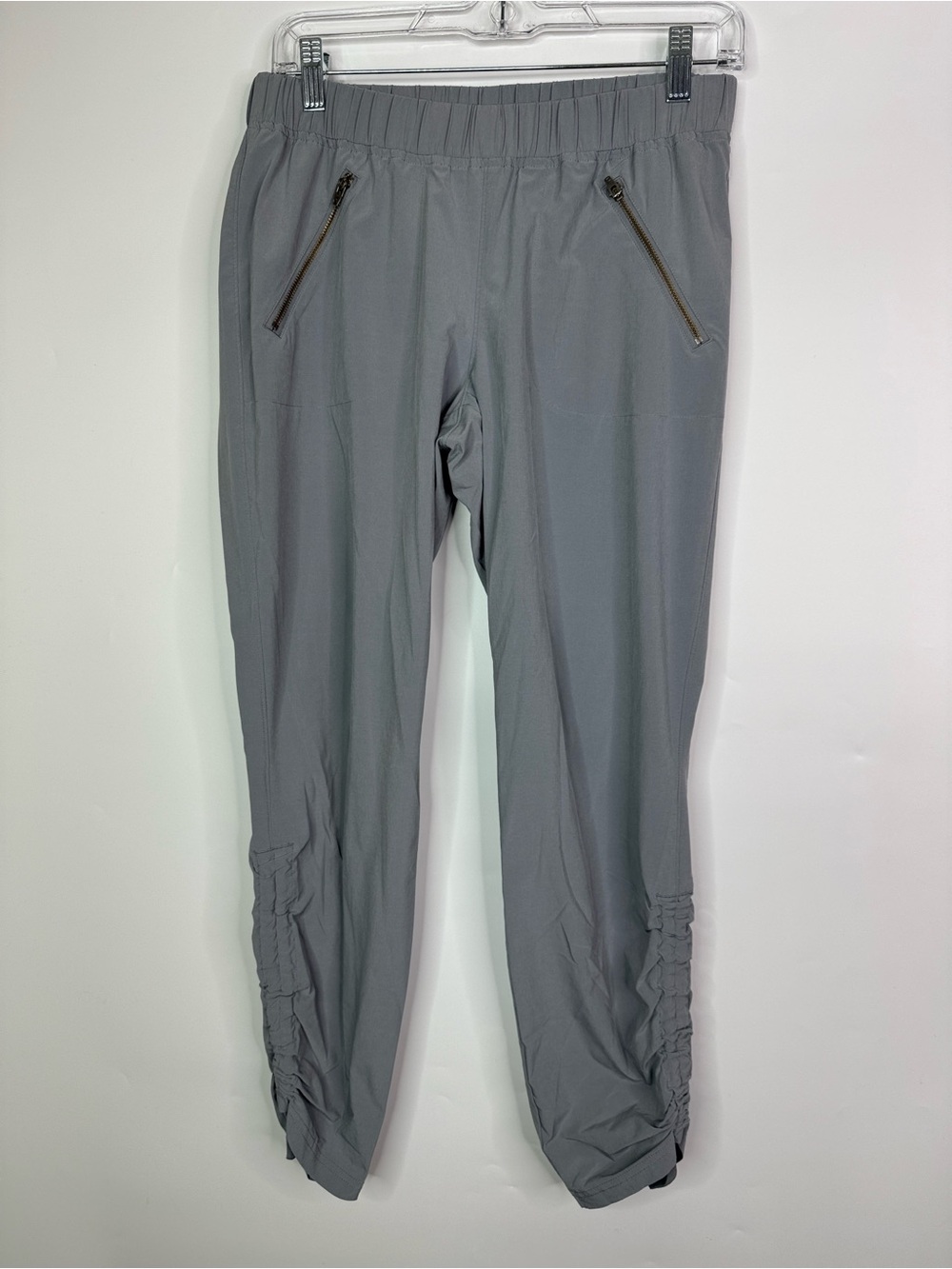 Athleta 983350 Gray Aspire Ankle Pants Lightweight Pull-On Size 6